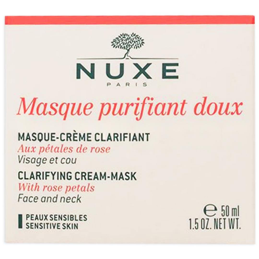 Nuxe Masque Purifiant Doux Aux Petales De Rose Gül Yaprağı Hassas Ciltler İçin Arındırıcı Maske 50 ml