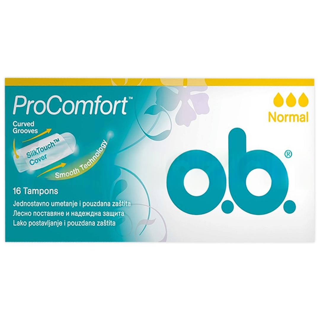 O.B. ProComfort Tampon Normal 16'lı