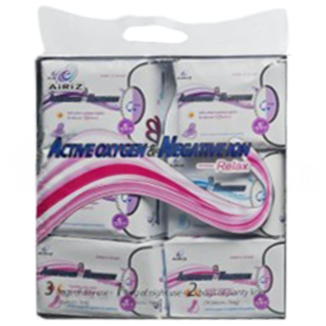 Airiz Active Oxygen & Negative Hijyenik Ped 6'lı Kofre