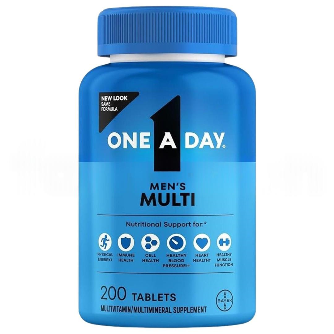 One A Day Men's Complete Multivitamin 200 Tablets - İthal