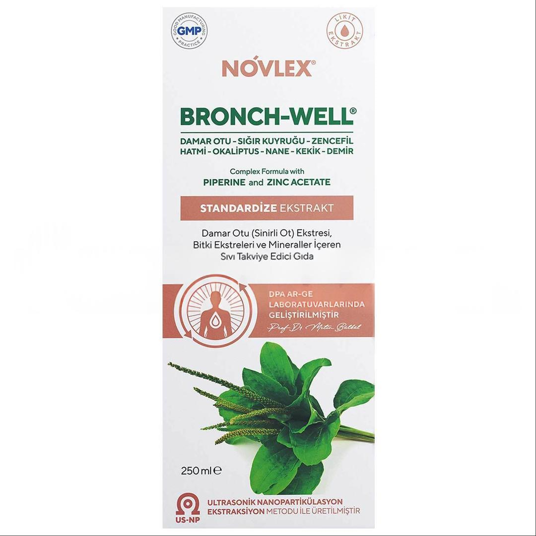 Novlex Bronch Well Damar Otu Ekstresi ve Bitki Ekstreleri 250 ml