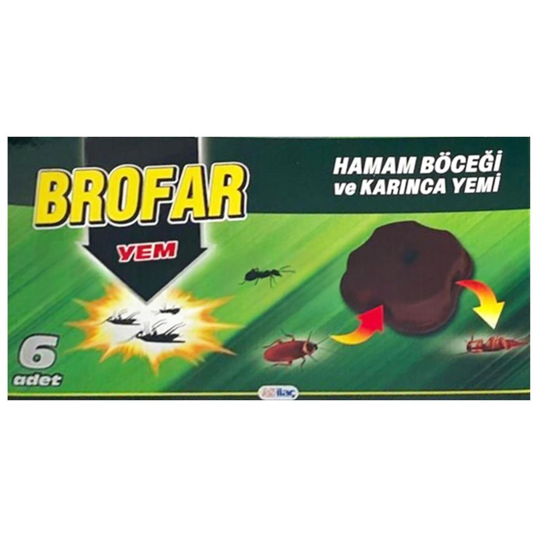 Brofar Hamamböceği ve Karınca Yemi 6'lı