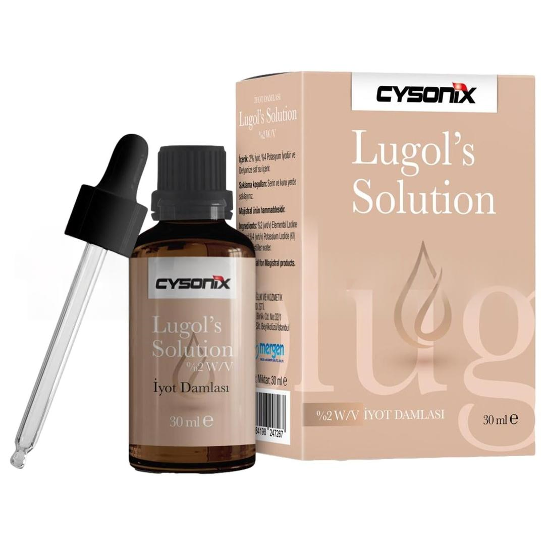 Cysonix Lugol's Solution %2 İyot Damla 30 ml