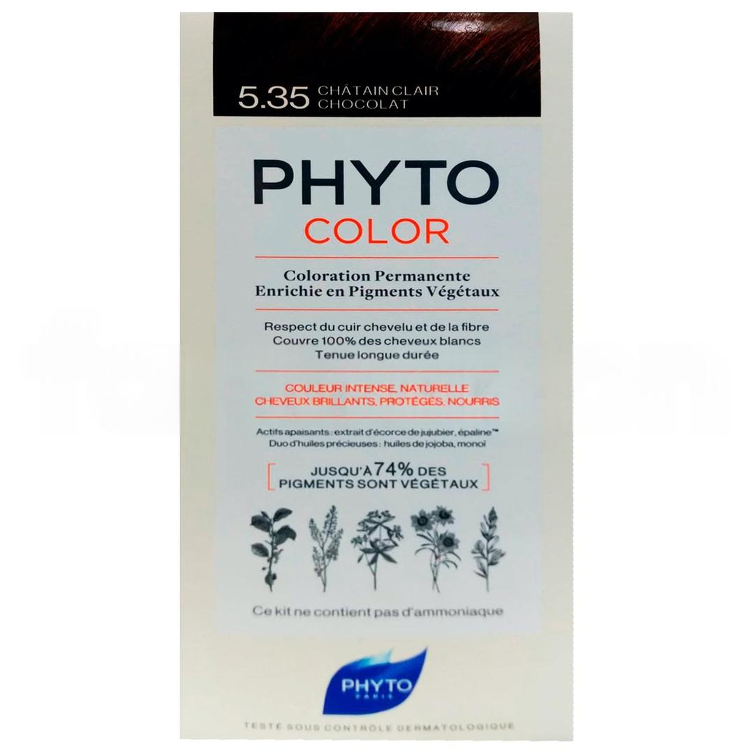 Phyto Color Saç Boyası 5.35 Açık Kestane Dore Akuju - Eski Ambalaj