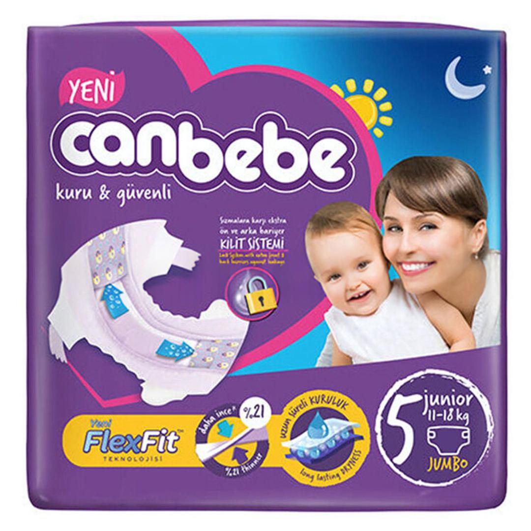 Canbebe Bebek Bezi 11-18 kg 5 Numara 30'lu