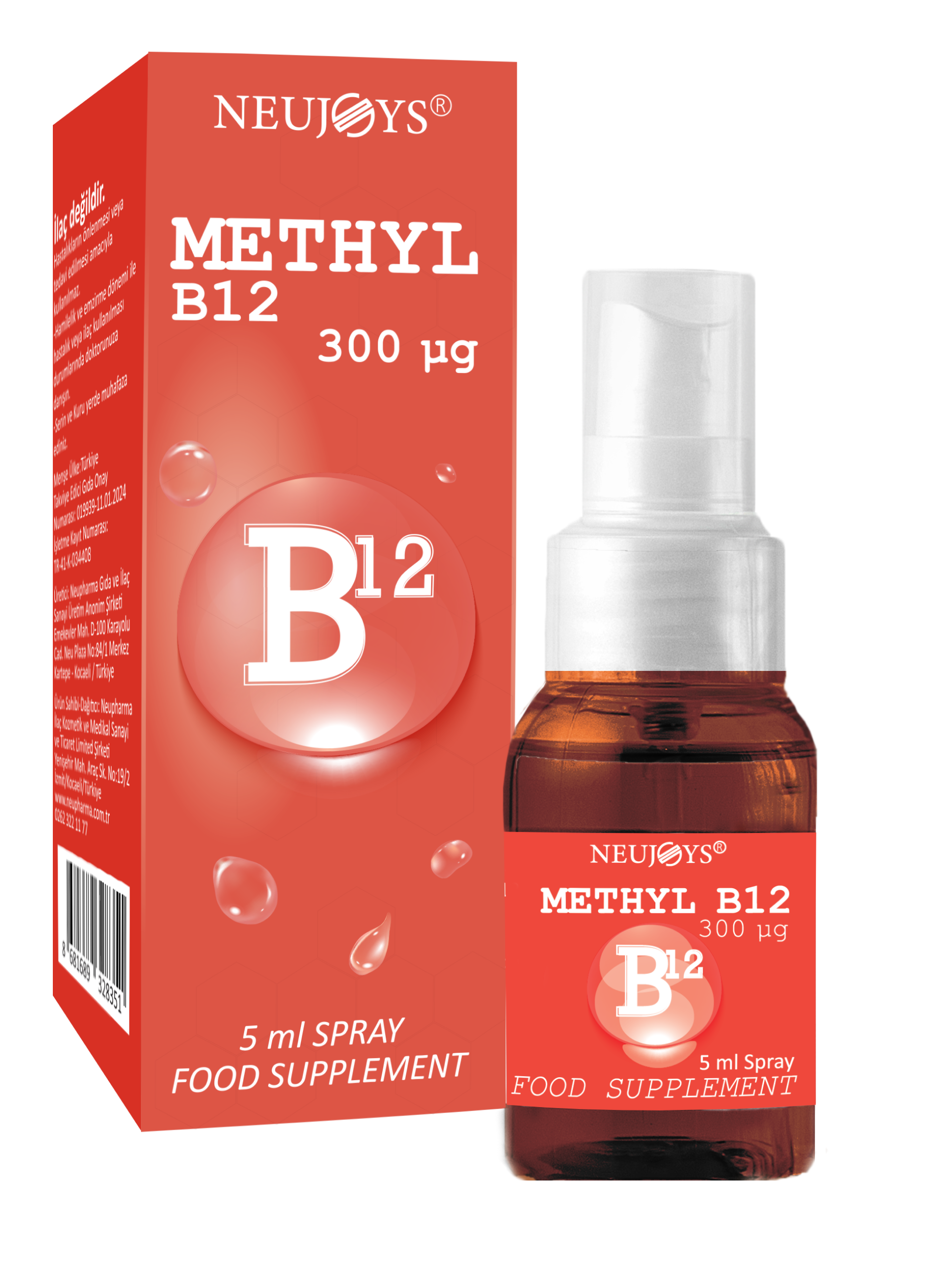 NEUJOYS METHYL B12 SPREY