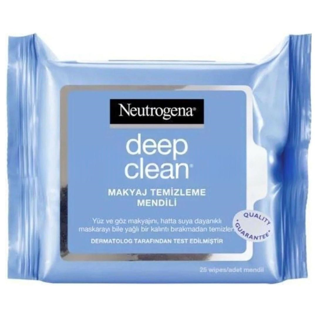 Neutrogena Deep Clean Makyaj Temizleme Mendili 25'li