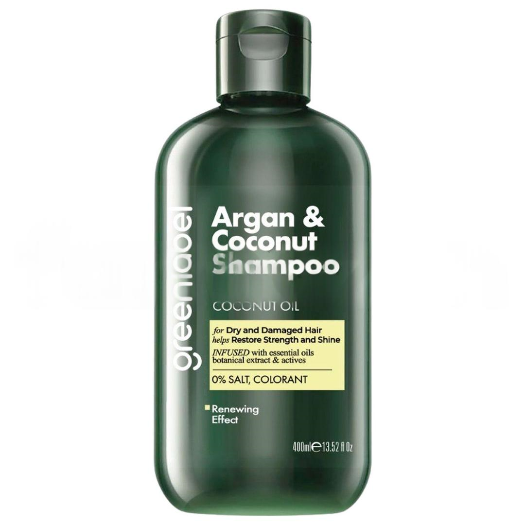 Greenlabel Argan Ve Hindistan Cevizi Özlü Dökülme Karşıtı Besleyici Ve Onarıcı Keratin Şampuanı 400 ml