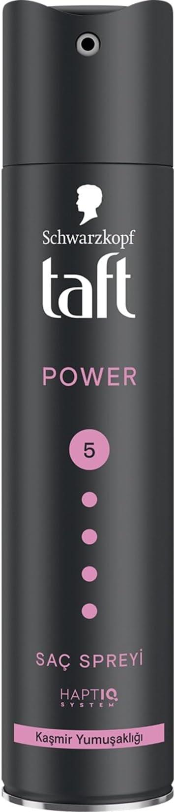 Taft Power Kaşmir 250 ml Mega Güçlü Tutuş 5 Saç Spreyi