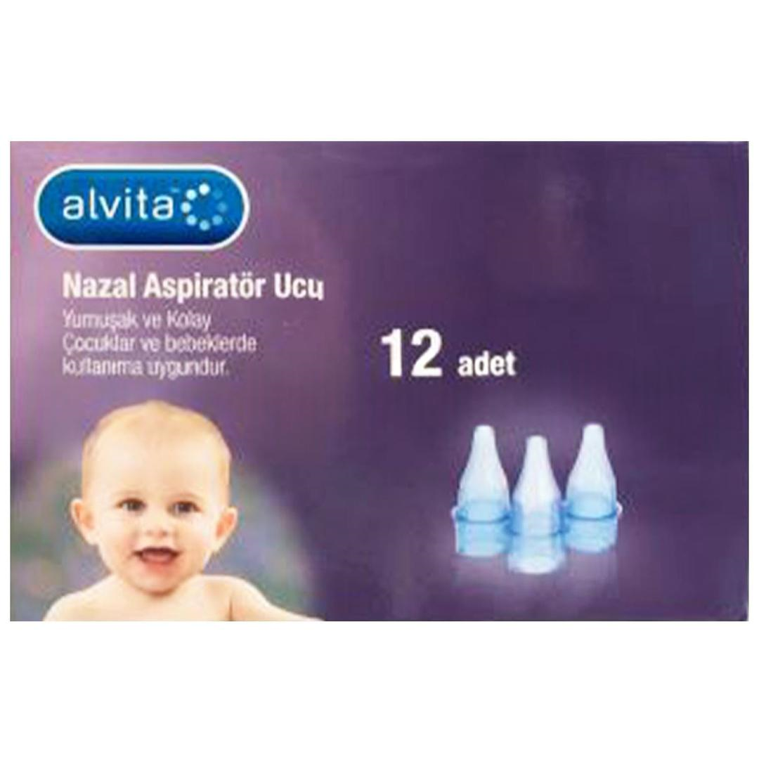 Alvita Nazal Aspiratör Yedek Uç 12'li