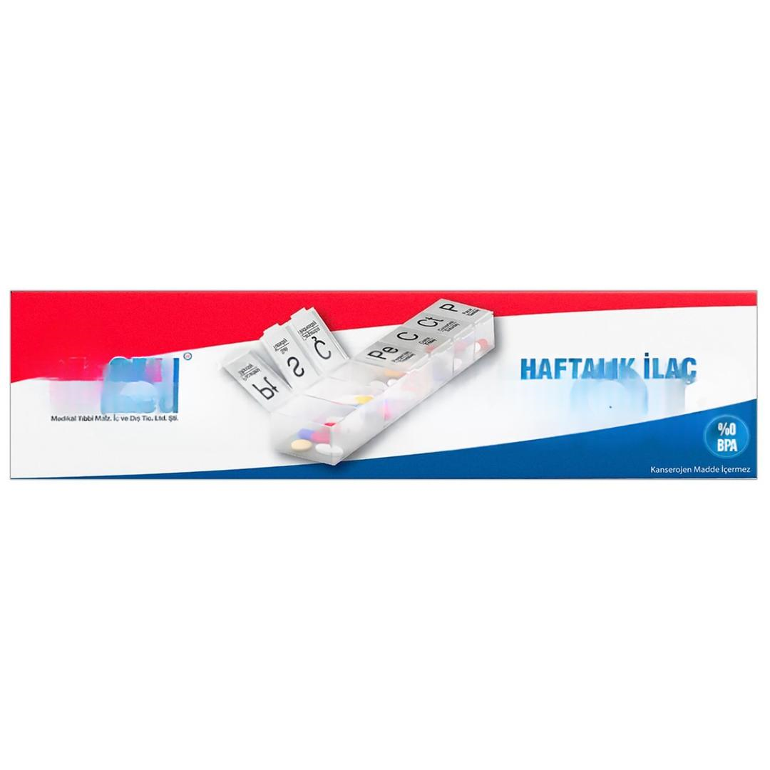 Artımed Haftalık İlaç Saklama Kutusu