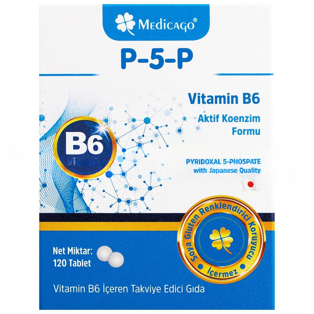 Medicago P5P Vitamin B6 120 Tablet