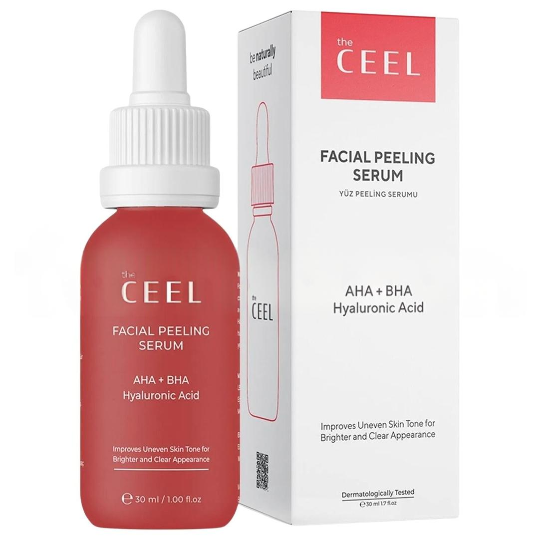 The Ceel Yüz Peeling Serumu AHA + BHA Hyaluronic Acid 30 ml