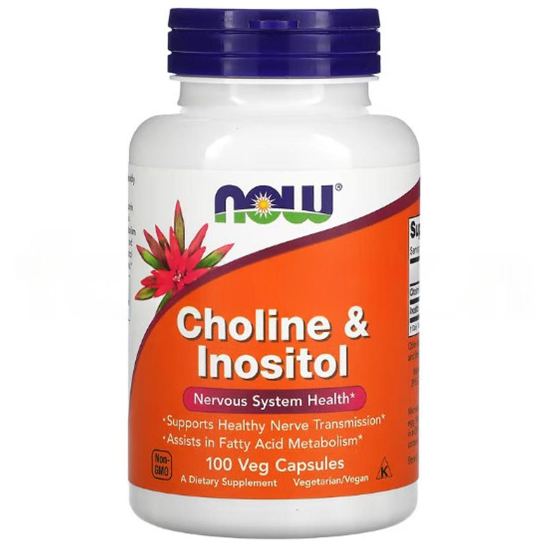 Now Foods Choline Inositol 100 Veg Capsules - İthal