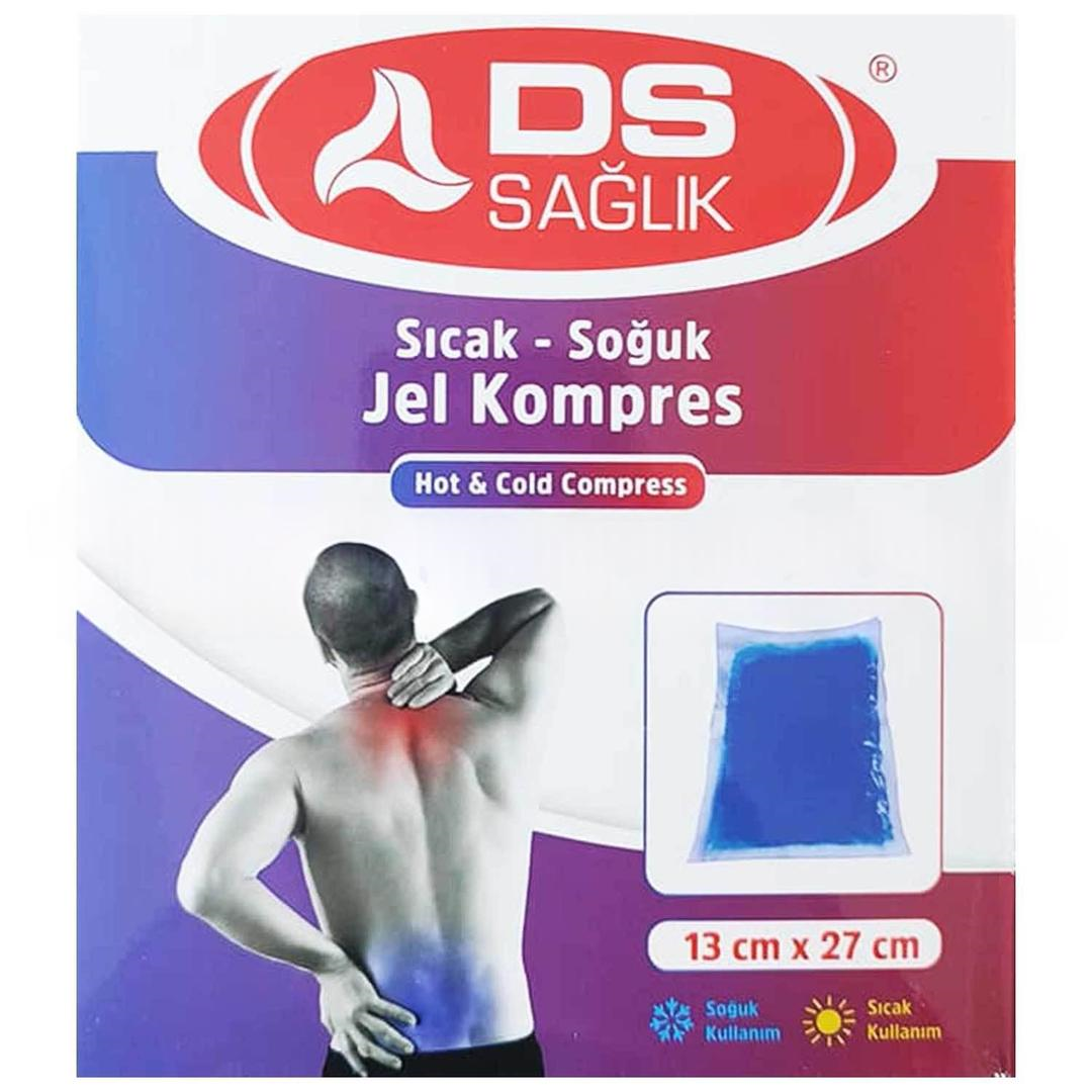 Damla Sağlık Sıcak Soğuk Kılıfsız Jel Kompres 13x27 cm
