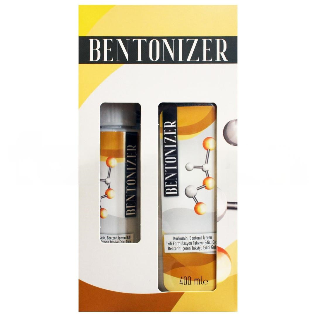 Mediclay Bentonizer Kurkumin Bentonit İçeren İkili Formülasyon 400 ml + 100 ml