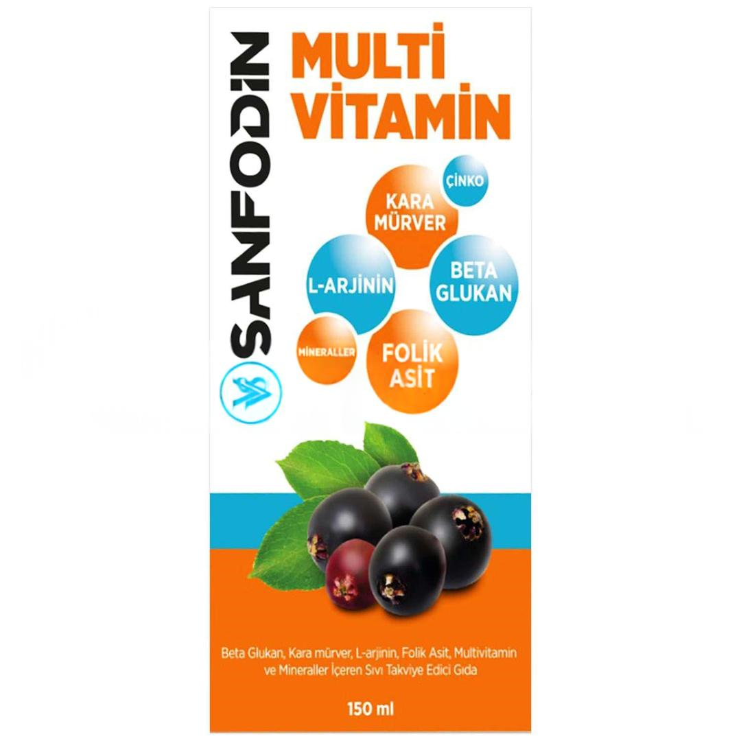 Sanfodin Multvitamin Şurup 150 ml