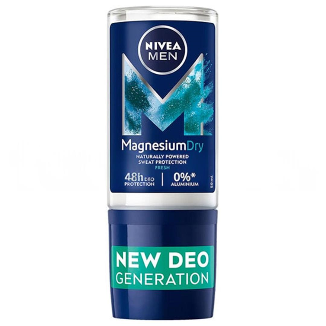 Nivea Magnesium Dry %0 Aliminium Erkek Roll-On Deodorant 50 ml