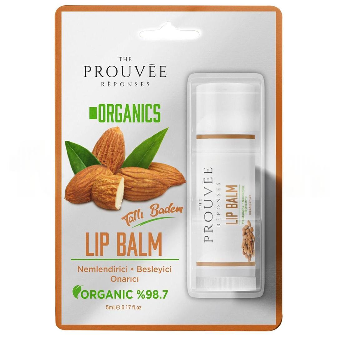 The Prouvée Réponses Organik Dudak Lip Balm Tatlı Badem 5 ml