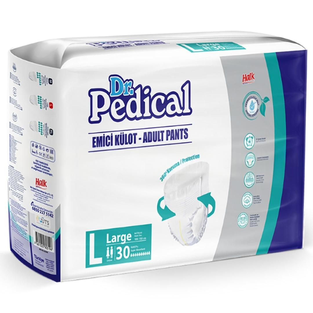 Dr. Pedical Külot Bez Large 30'lu