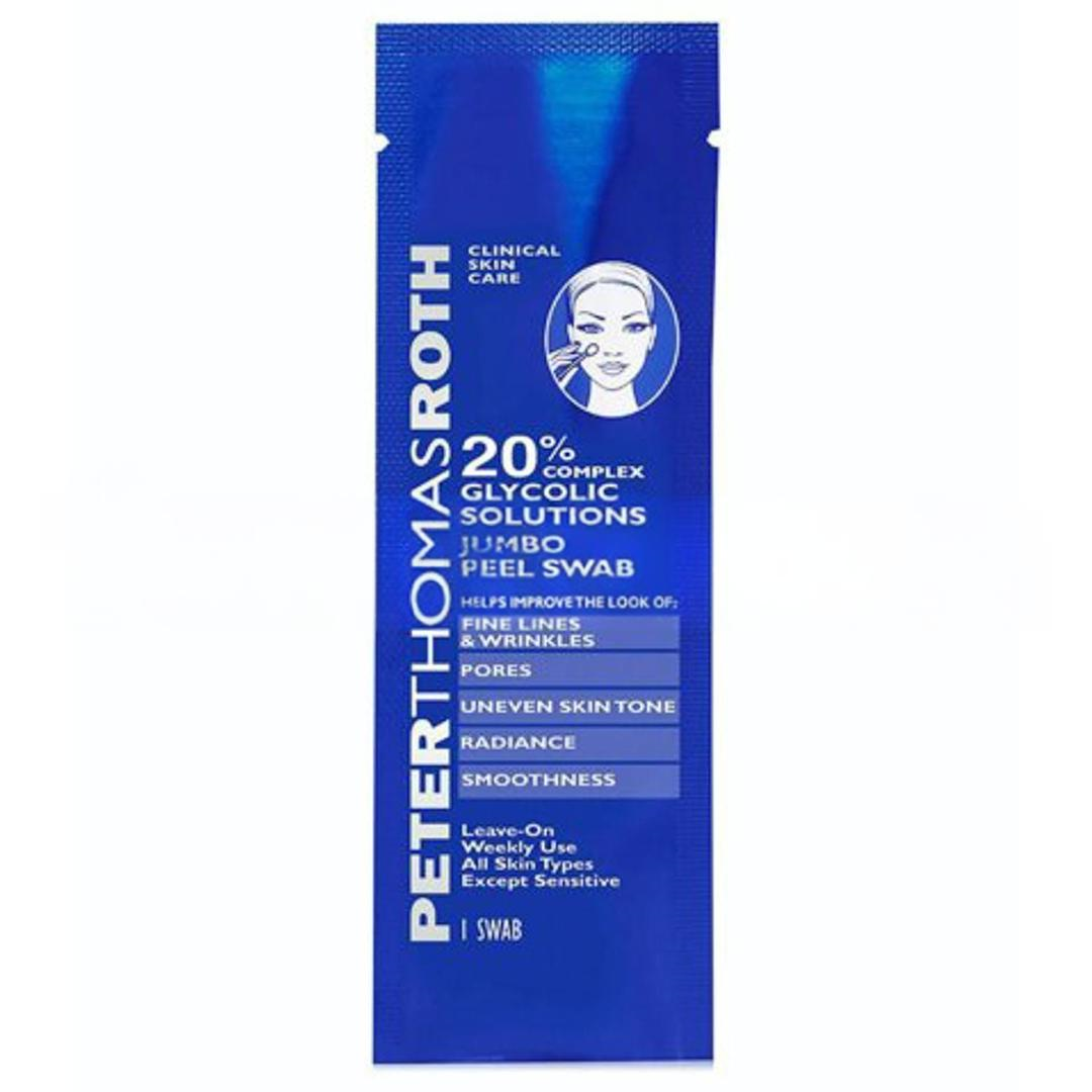 Peter Thomas Roth %20 Glycolic Solutions Jumbo Peel Swab
