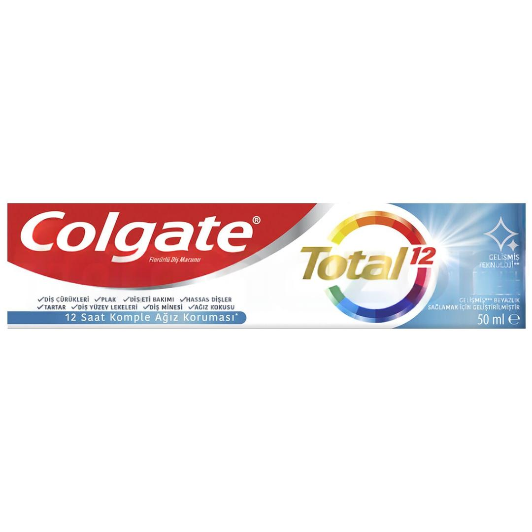 Colgate Total 12 Profesyonel Beyazlık Diş Macunu 50 ml