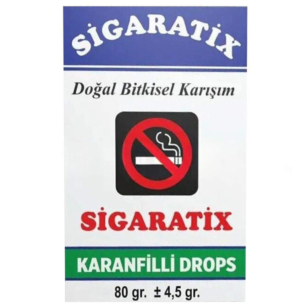 Sigaratix Doğal Bitkisel Karanfilli Drops 80 gr