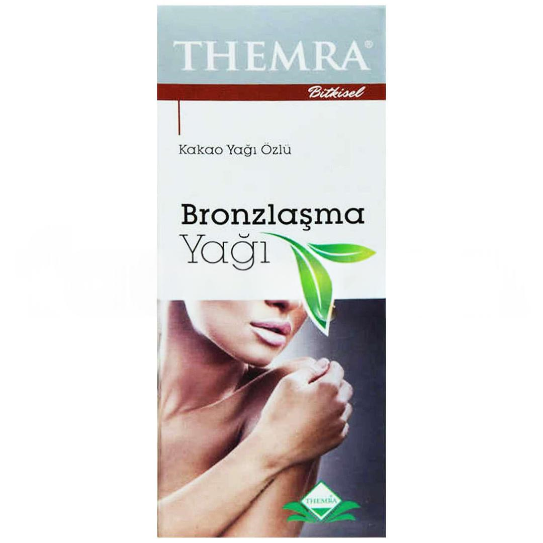 Themra Bitkisel Kakao Yağı Özlü Bronzlaşma Yağı 100 cc