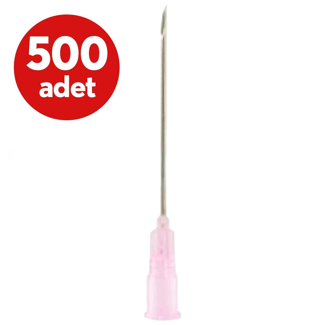 Ayset Enjektör İğne Ucu Pembe 500'lü