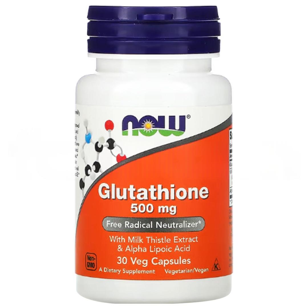 Now Foods Glutathione 500 mg 30 Veg Capsules - İthal