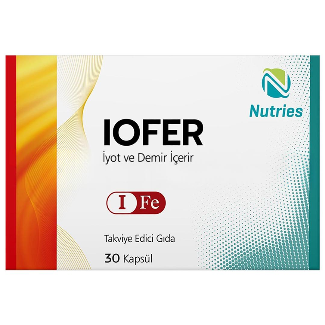 Nutries Iofer 30 Kapsül