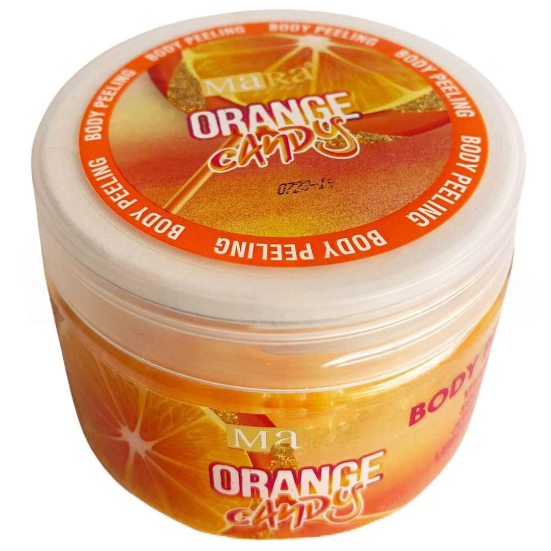 Mara Orange Candy Değerli Yağlar İçeren Portakal Şekeri Vücut Peelingi 300 gr
