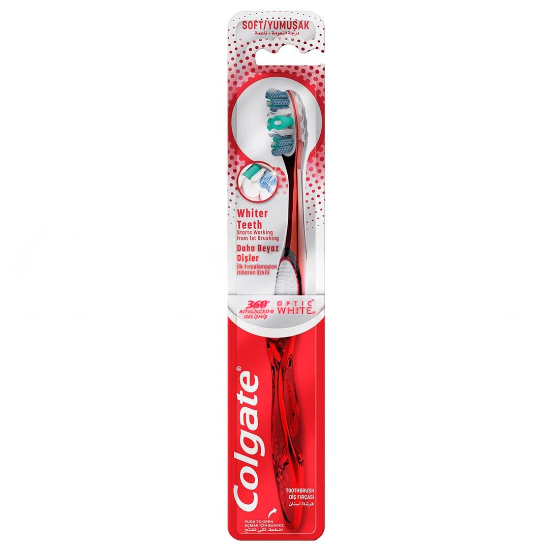 Colgate Diş Fırçası 360 Gelişmiş Optik Beyaz Yumuşak Beyazlatıcı