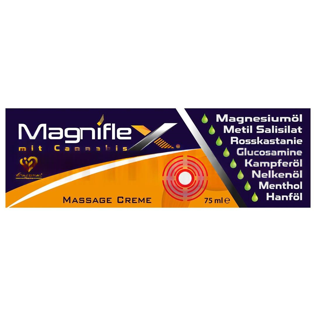 Magniflex Mit Cannabis Massage Creme 75 ml