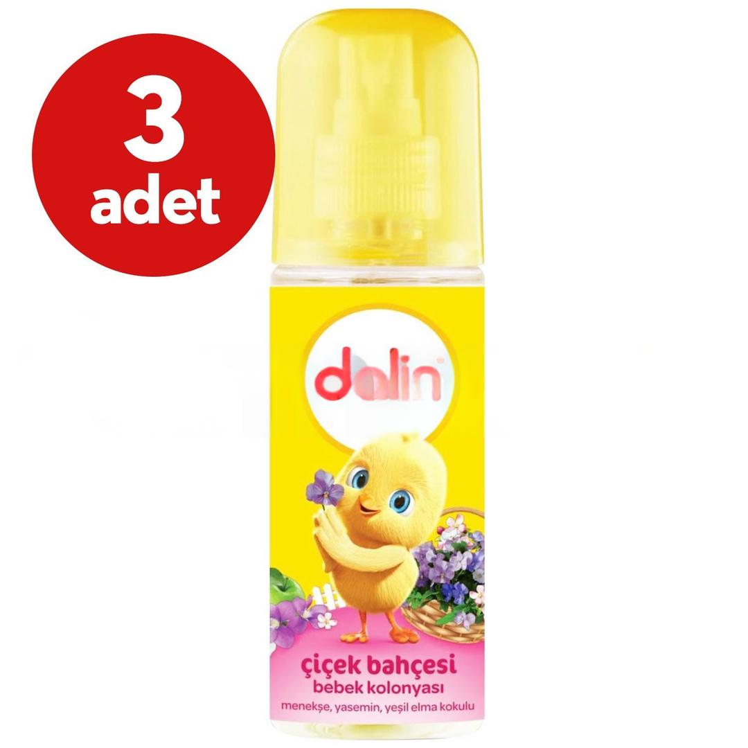 Dalin Bebek Kolonyası Çiçek Bahçesi 150 ml - 3 Adet