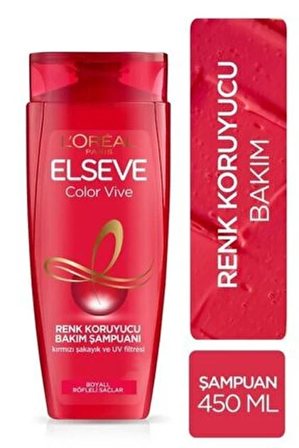 Loreal Paris Elseve Colorvive 2'si 1 Arada 450 ml Renk Koruyucu Bakım Şampuanı