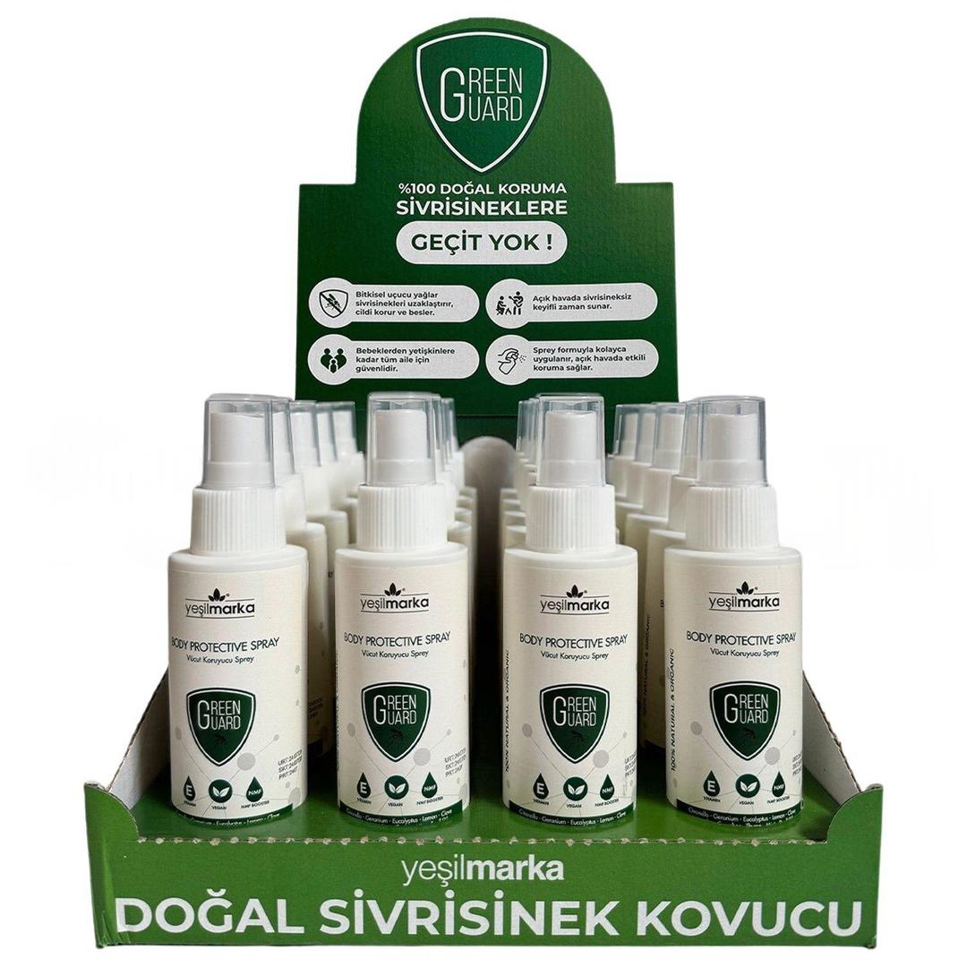 Yeşilmarka Doğal Koruyucu Hero Sprey 100 ml - 20 Adet Stant