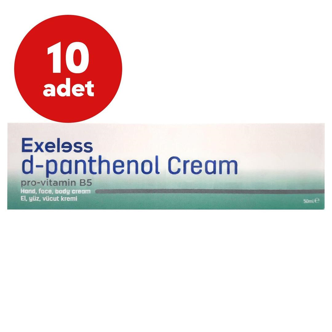 Exeless D-Panthenol Cream 50 ml - 10 Adet