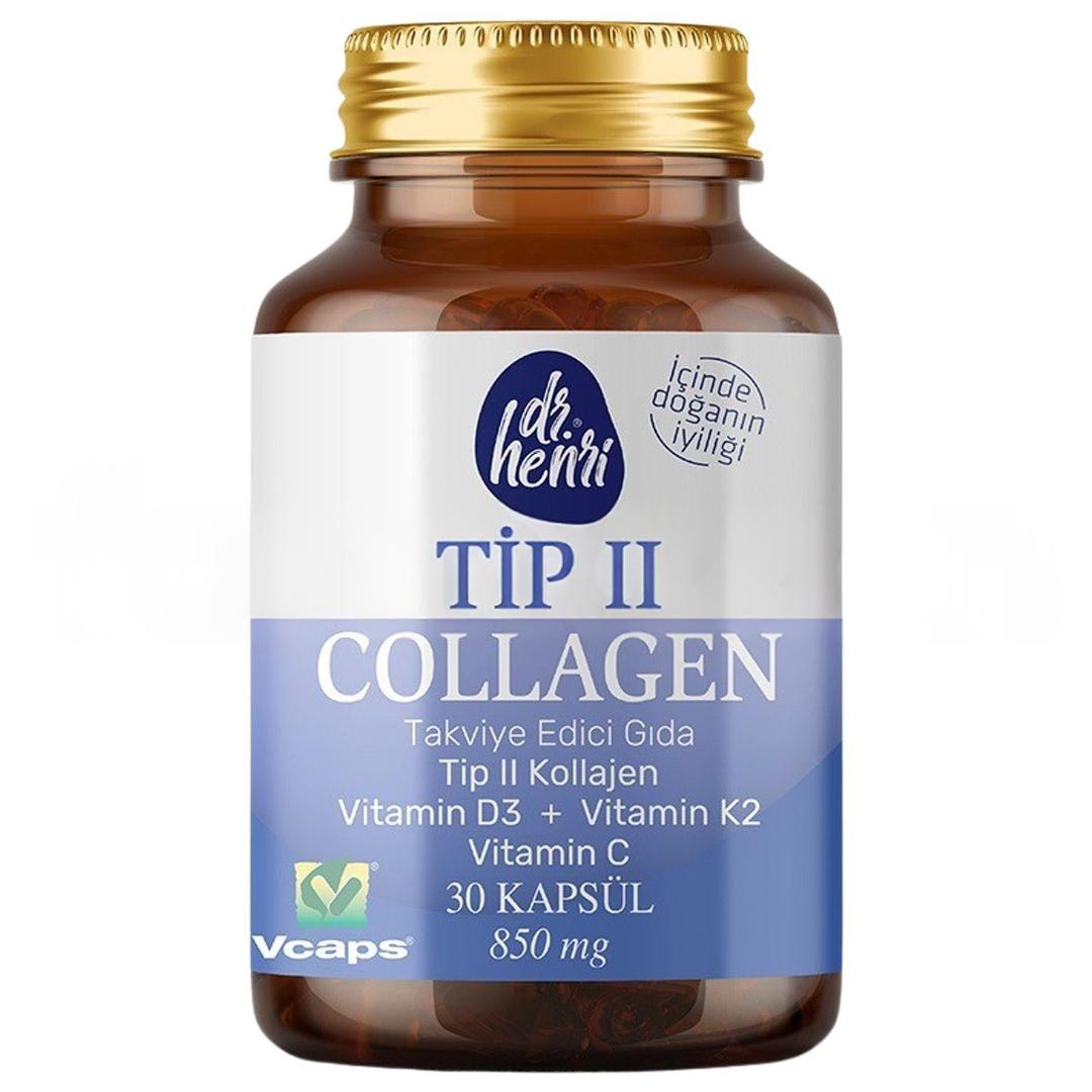 Dr. Henri Collagen Tip II 850 mg 30 Kapsül