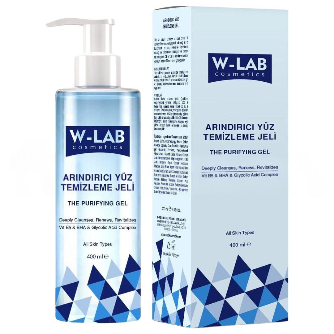 W-Lab Kozmetik Arındırıcı Yüz Temizleme Jeli 400 ml