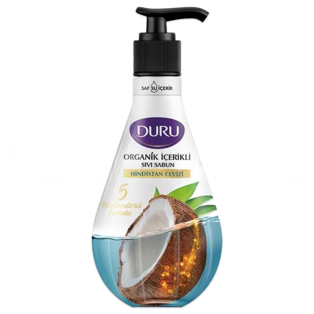 Duru Organik İçerikli Sıvı Sabun Hindistan Cevizi 500 ml