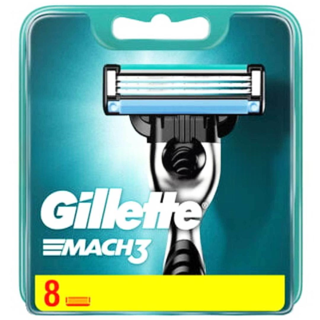 Gillette Mach 3 Yedek Tıraş Bıçağı 8'li