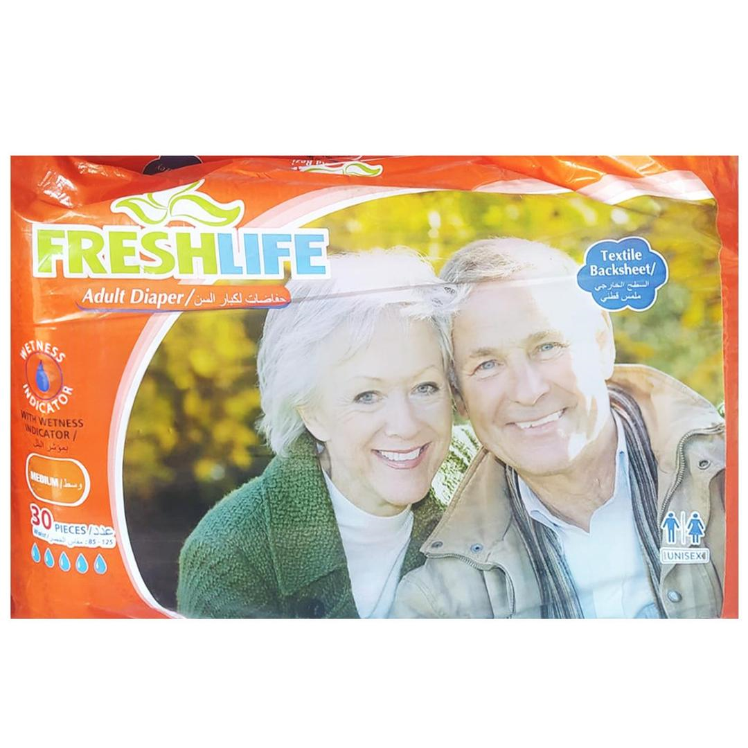 Freshlife Belbantlı Hasta Bezi Islaklık Göstergeli Medium 30 Adet