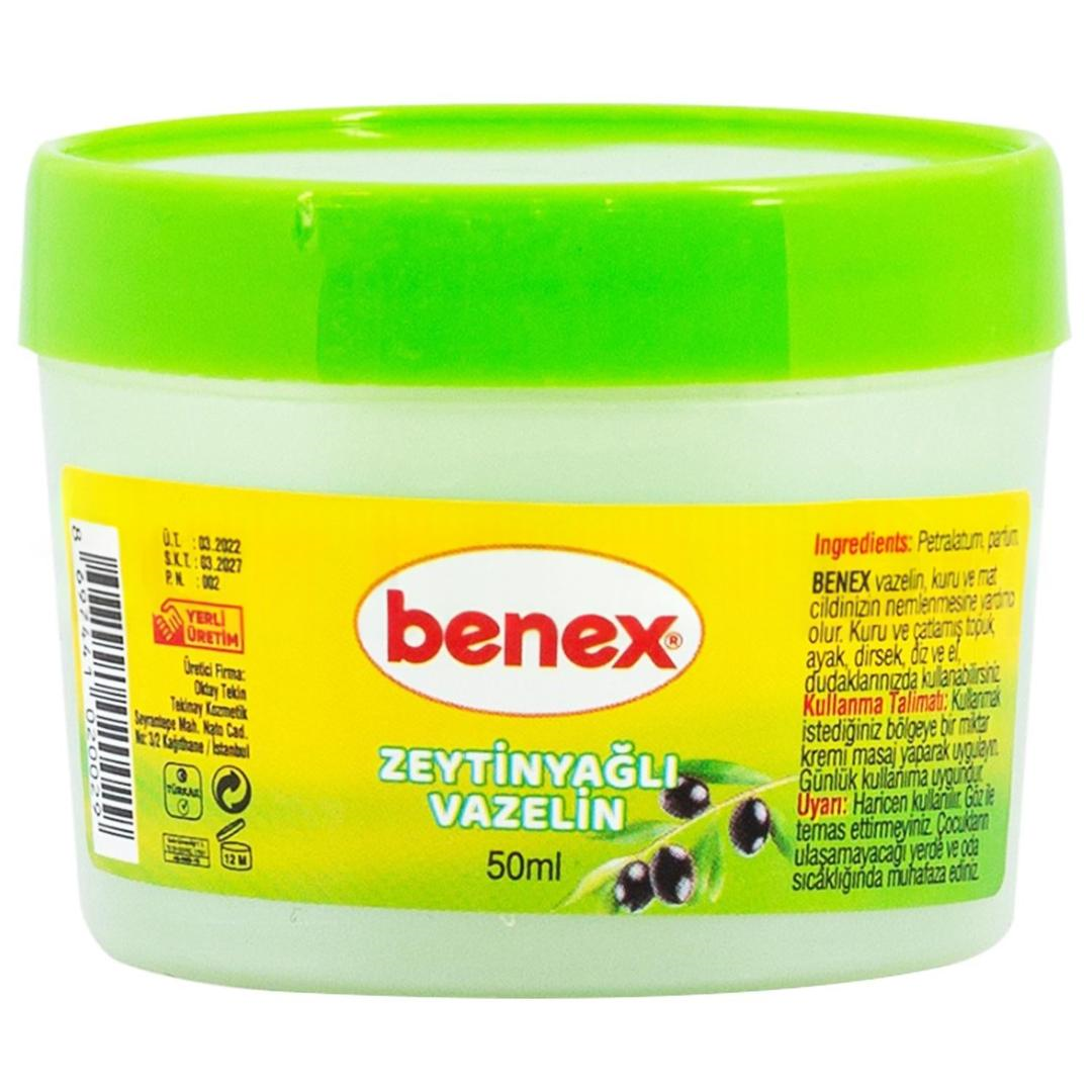 Benex Vazelin Zeytinyağlı 50 ml