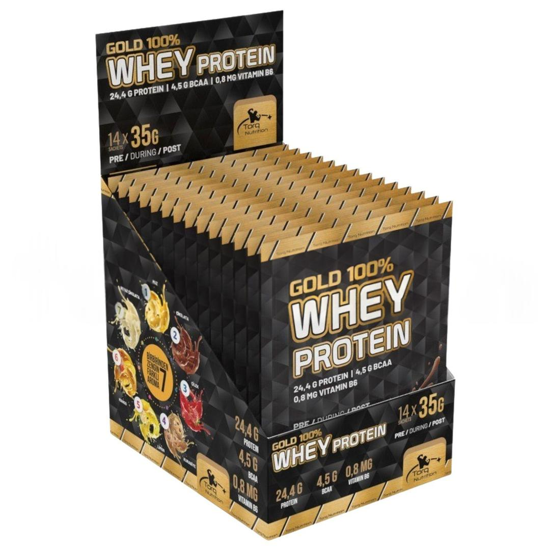Torq Nutrition Gold Whey Protein 35 gr x 14 Saşe - Limon