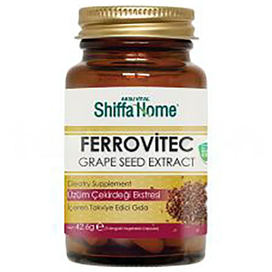 Shiffa Home Ferrovitec Üzüm Çekirdeği Ektresi 60 Kapsül