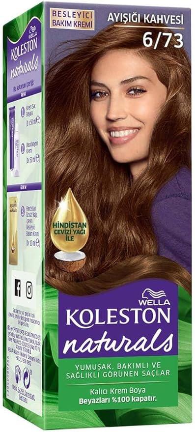 Wella Koleston Naturals Ayışığı Kahvesi 6/73 Saç Boyası