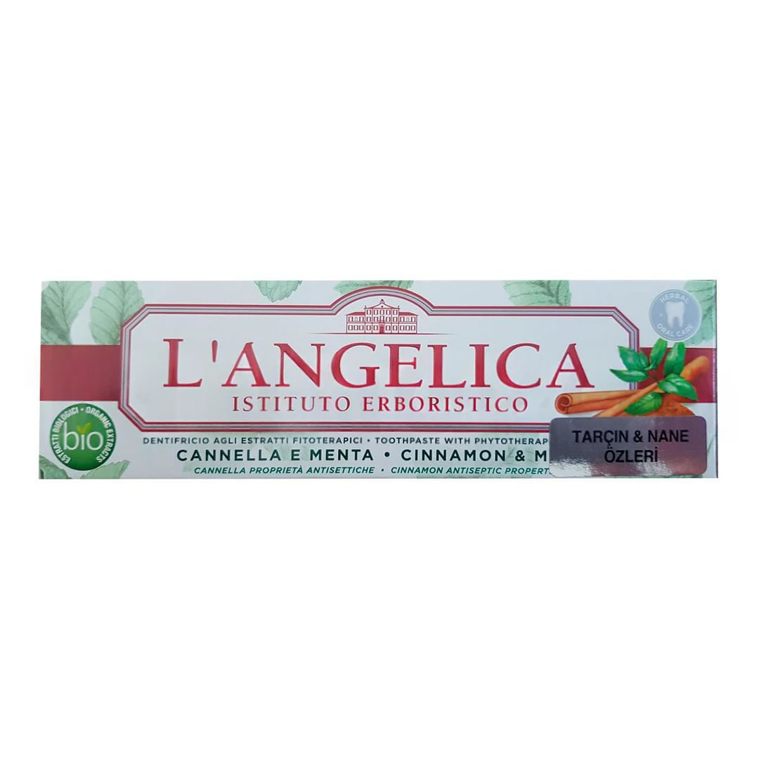 L'Angelica Diş Macunu Tarçın ve Naneli 75 ml