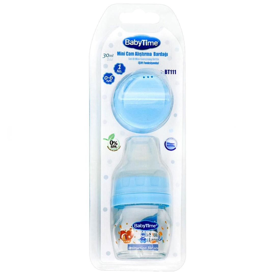 Baby Time BT111 Mini Cam Alıştırma Bardağı - Mavi
