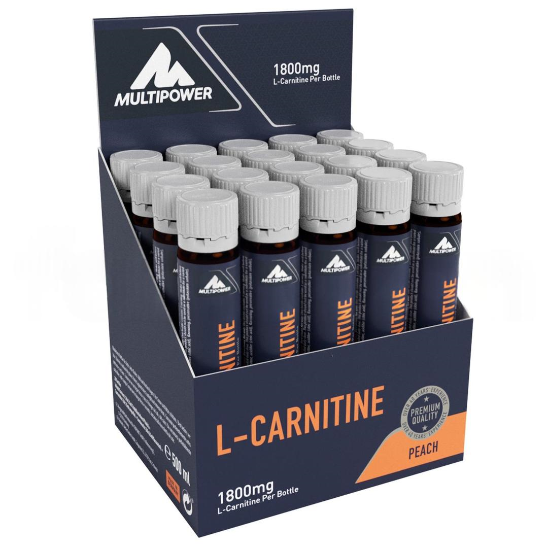 Multipower L-Carnitine 20 Shot - Şeftali Aromalı